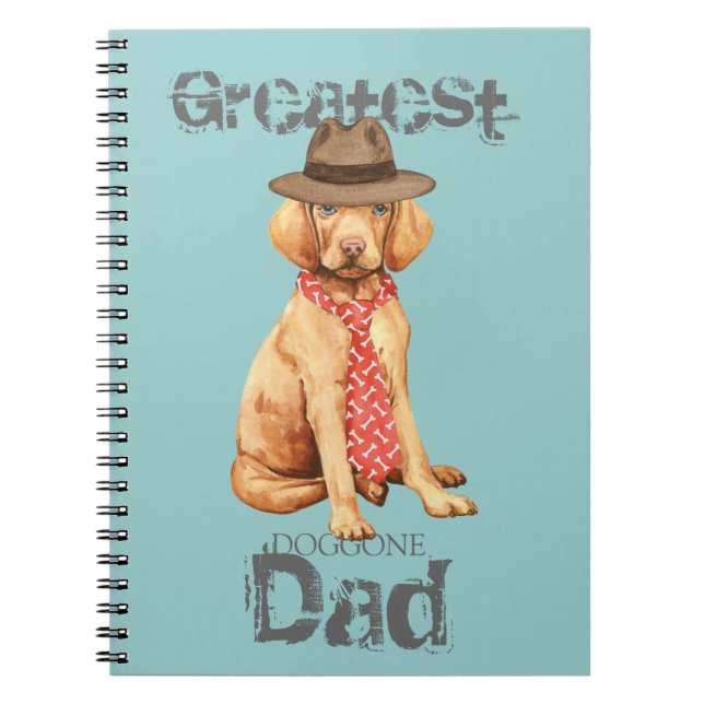 Vizsla Dad Notebook (Front)