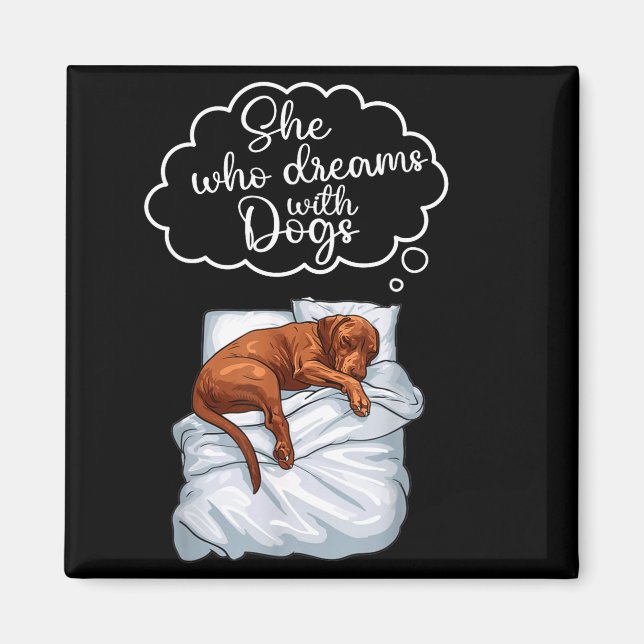 Vizsla Dog Nightgown Pajama  Magnet (Front)