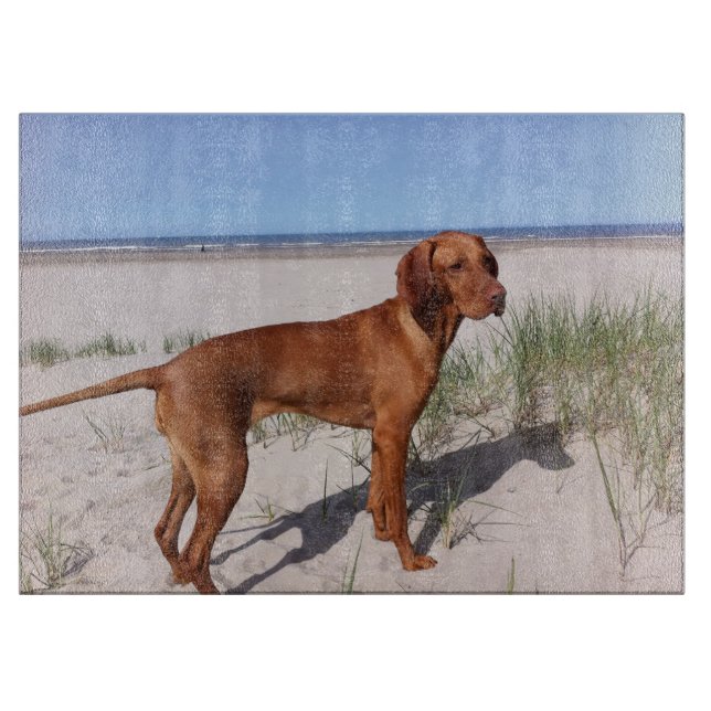 vizsla-full cutting board (Front)