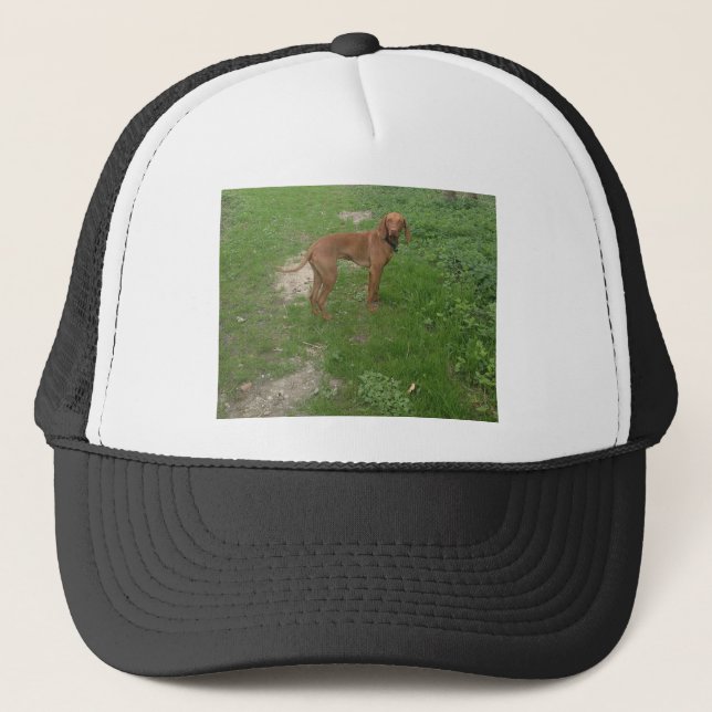 vizsla full trucker hat (Front)