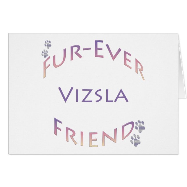 Vizsla Furever Friend (Front Horizontal)