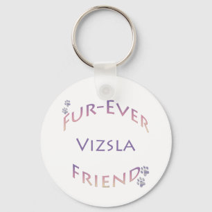 Vizsla Furever Friend Keychain