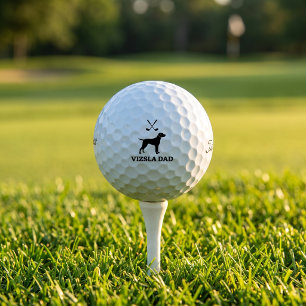 Vizsla Golf Dad Titleist Pro V1 Golf Ball Gift