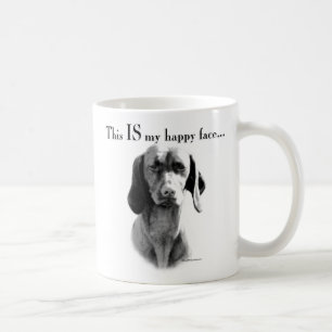 Vizsla Happy Face Coffee Mug