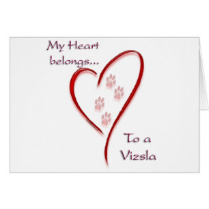 Vizsla Heart Belongs