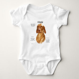 Vizsla History Design Baby Bodysuit