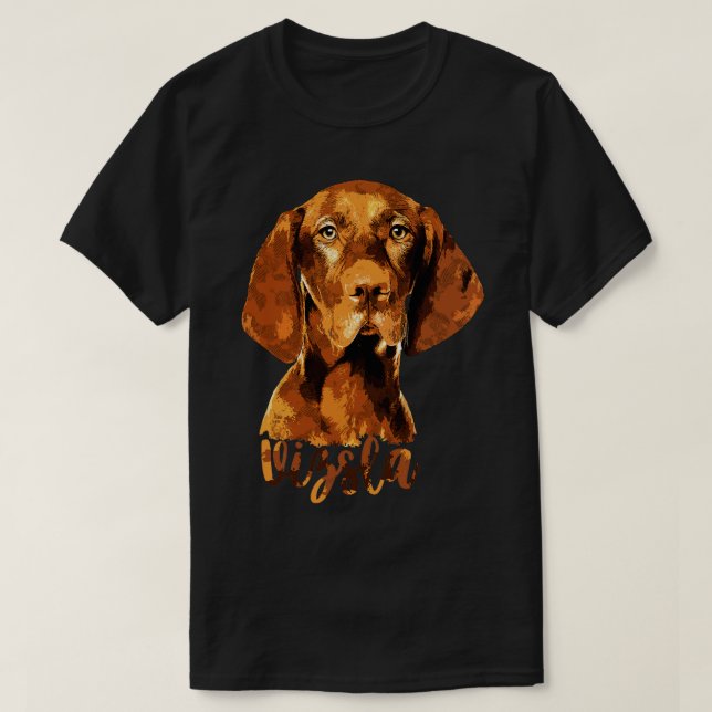 Vizsla Hungarian pointer (1) T-Shirt (Design Front)
