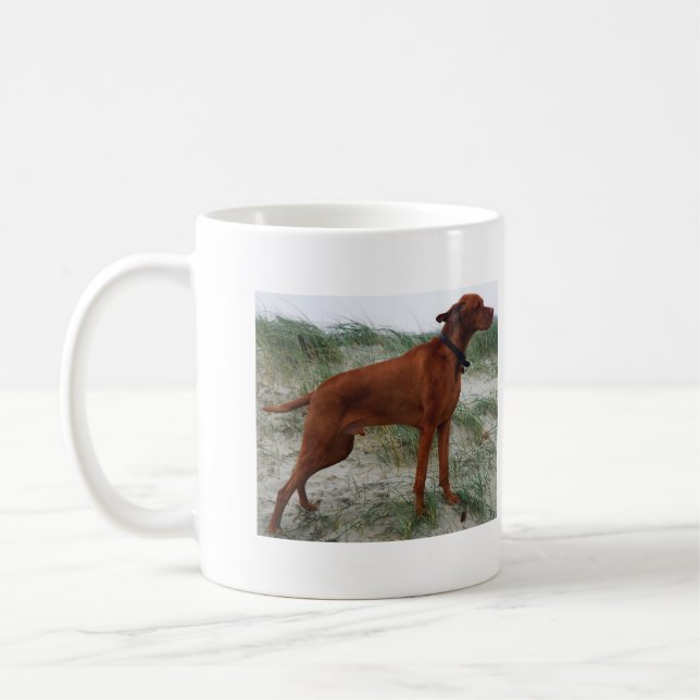 VIZSLA - I GO NUTS FOR GINGER PUPS! COFFEE MUG (Left)