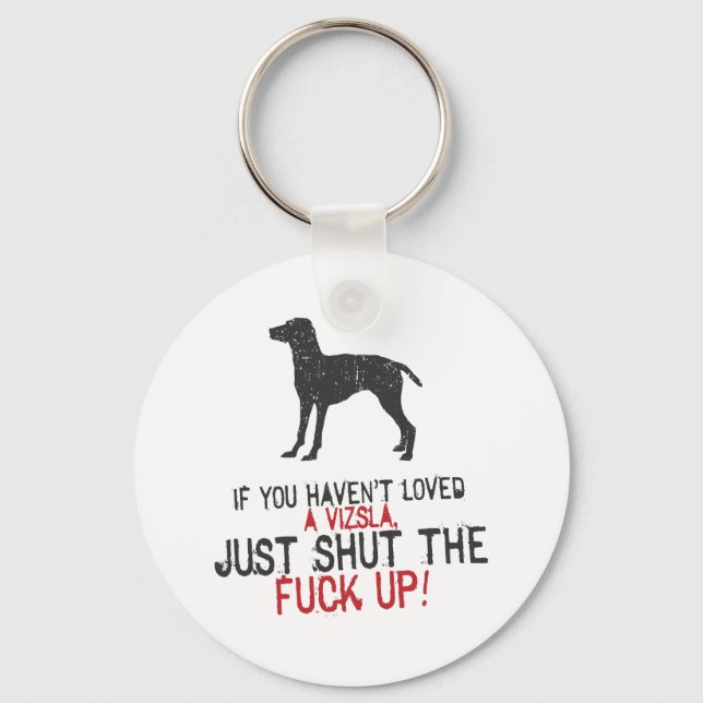 Vizsla Keychain (Front)