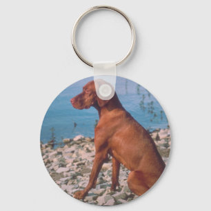 Vizsla Keychain