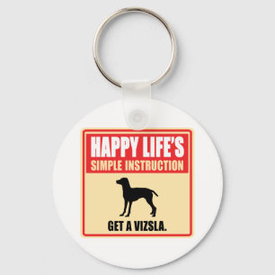 Vizsla Keychain