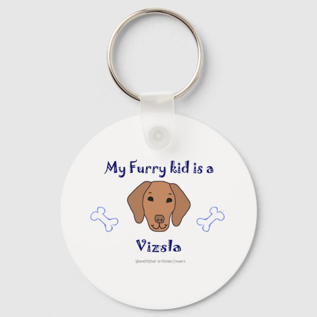 Vizsla Keychain (Front)