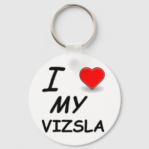 vizsla love.png keychain
