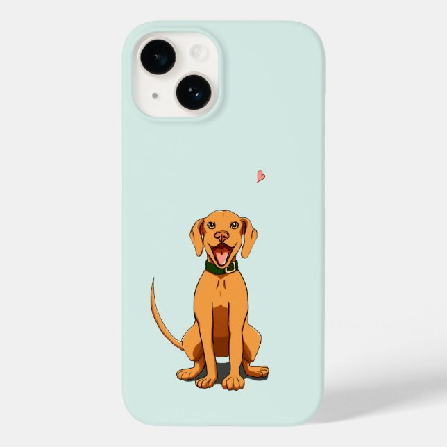 Vizsla Love Simplistic Phone Case (Back)