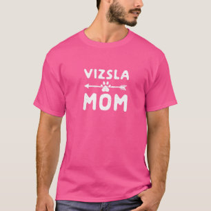 Vizsla Mom Magyar Viszla Dog  Hungarian Pointer Pe T-Shirt