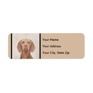 Vizsla Painting - Cute Original Dog Art