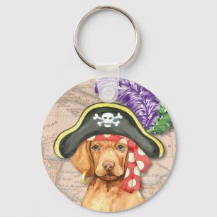 Vizsla Pirate Keychain