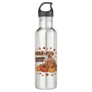 Vizsla Pumpkin Patch Dog Lovers Thanksgiving Hallo 710 Ml Water Bottle