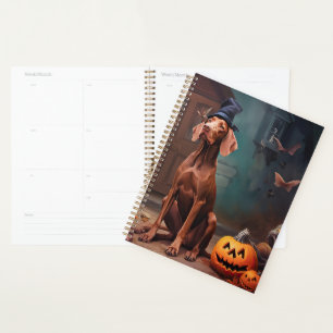 Vizsla Pumpkins Halloween Épouvantable