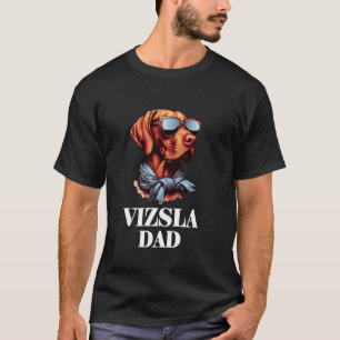 Vizsla Shirt Mens Dog Dad Hungarian Vizsla Papa Vi