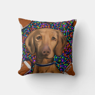 Vizsla Throw Pillow