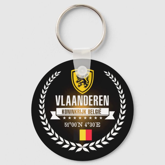 Vlaanderen Keychain (Front)
