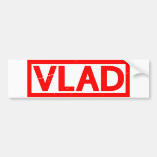 Vlad Stamp Bumper Sticker