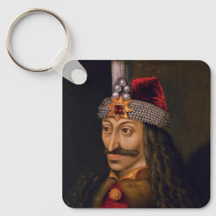Vlad Tepes Dracula Impaler Voivode of Wallachia Keychain