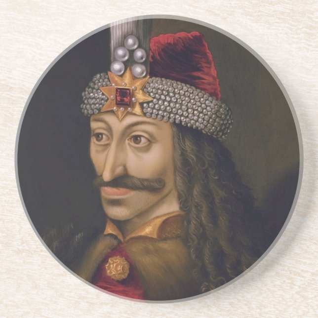 Vlad Tepes: Impaler, Dracula Dragon Prince Voivode Coaster (Front)