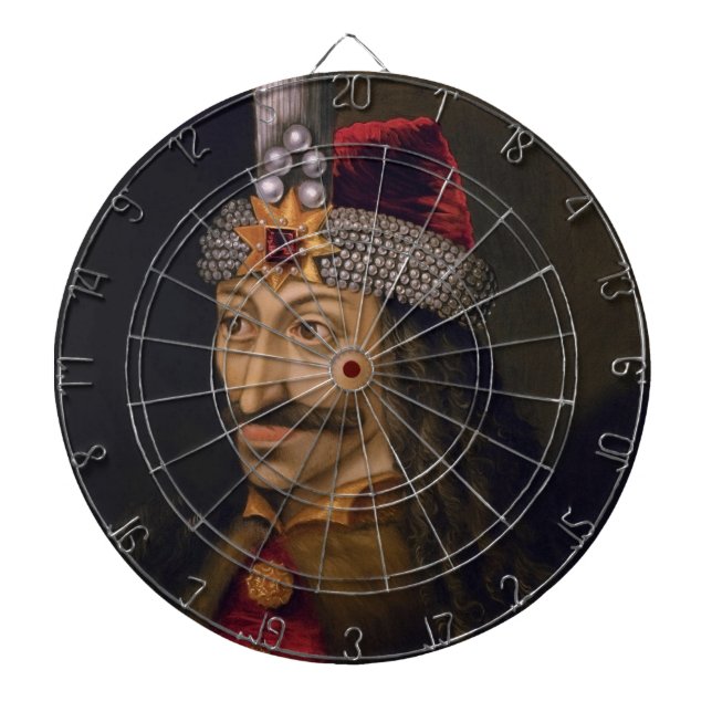 Vlad Tepes: Impaler, Dracula Dragon Prince Voivode Dartboard (Front)