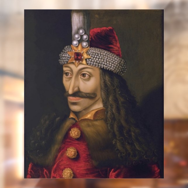 Vlad Tepes: Impaler, Dracula Dragon Prince Voivode Window Cling (Sheet 2)