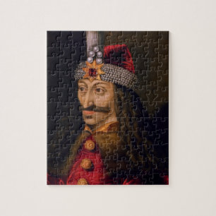 Vlad tepes Impaler Voivode portrait Dracula histor Jigsaw Puzzle
