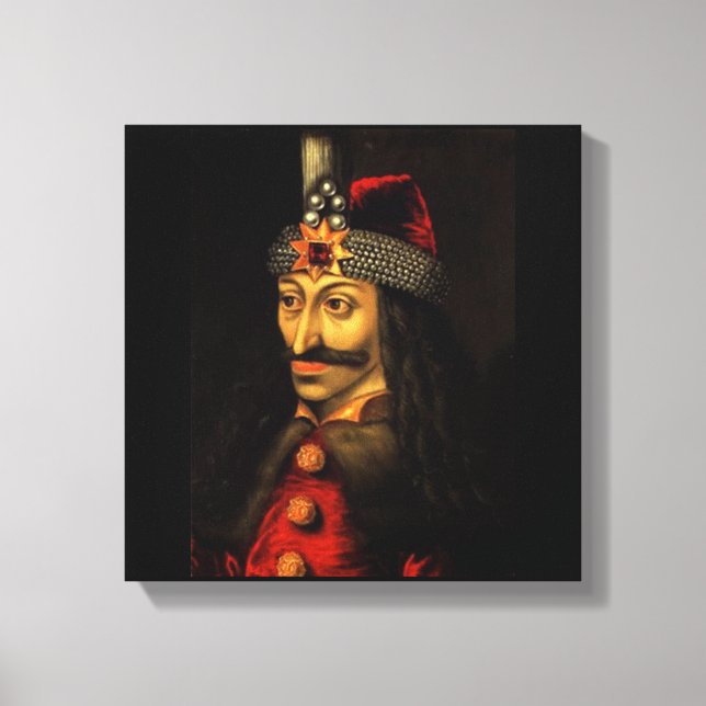 Vlad tepes (Vlad the Impaled) Canvas Print (Front)