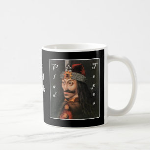 Vlad Tepes with name in Black adder Coffee Mug
