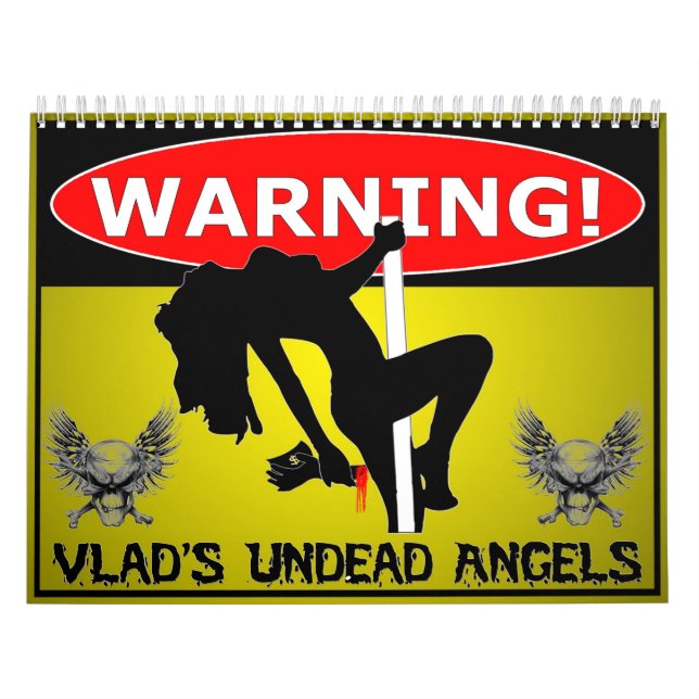 Vlad The Enforcer's Undead Angels Calendar (Cover)