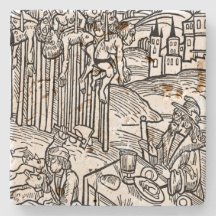 Vlad The Imapler (Dracula) Stone Coaster