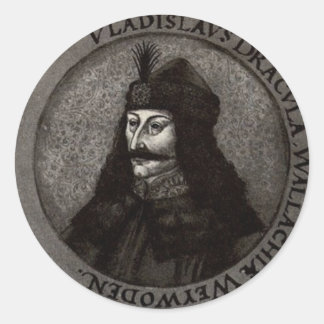 Vlad the Impaler Classic Round Sticker