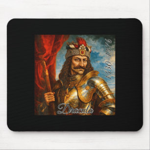 Vlad The Impaler Medieval Rtrait Dracula Art Mouse Pad