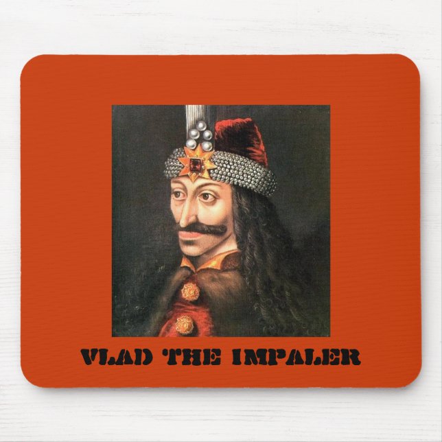 Vlad The Impaler Mouse Pad (Front)