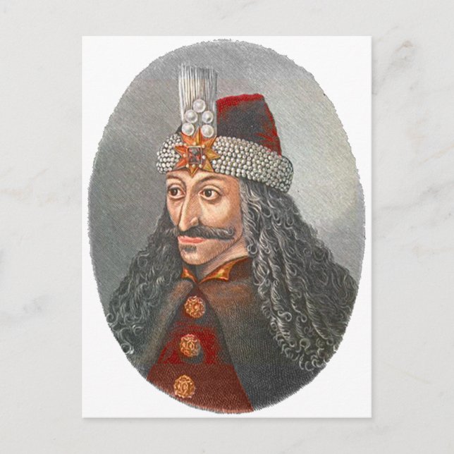 Vlad the Impaler Postcard (Front)