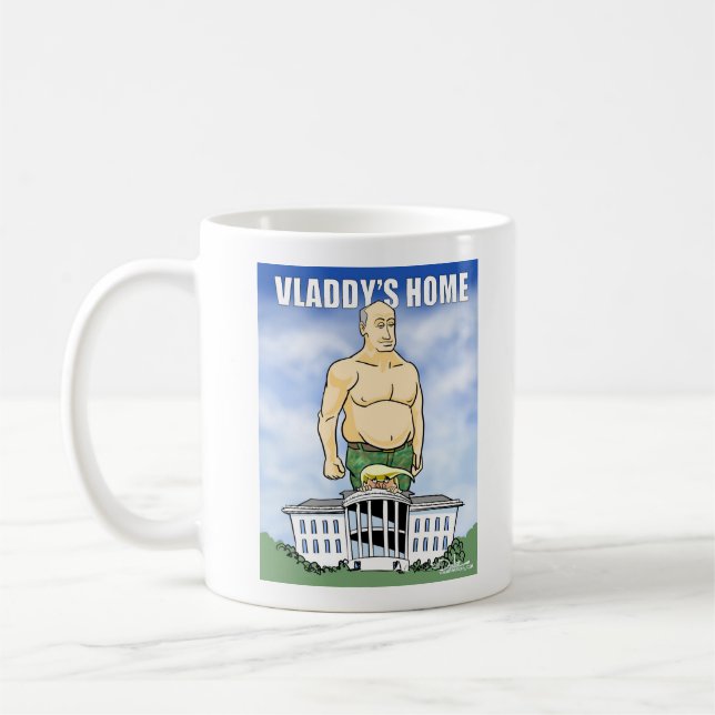 Vladdy's Home Coffee Mug (Left)