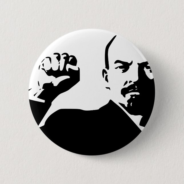 Vladimir Lenin 2 Inch Round Button (Front)