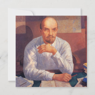 Vladimir Lenin (by Kuzma Petrov-Vodkin) Card