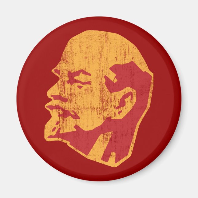 vladimir lenin cccp portrait magnet (Front)