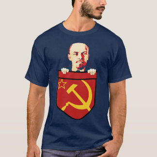 Vladimir Lenin Communism Chest Pocket T-Shirt