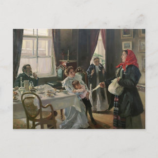 Vladimir Makovsky- Native mother and stepmother Postcard