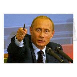 Vladimir Poutine veut donner un biscuit à cet homm