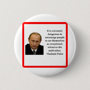 Vladimir Putin 2 Inch Round Button