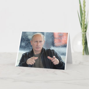 Vladimir Putin Card