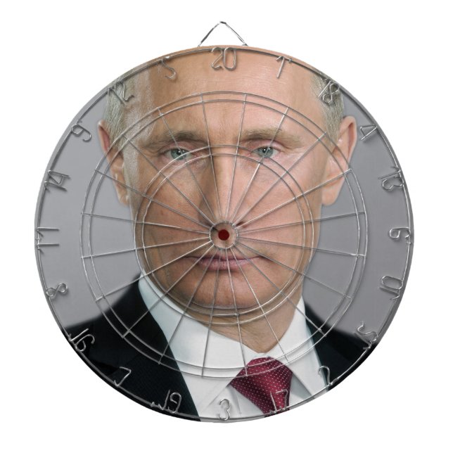 Vladimir Putin Dartboard (Front)
